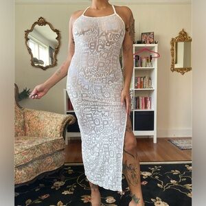 FBC Sample Wordy Maxi Dress